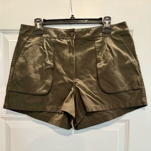 Lululemon Athletica Green Cargo Shorts